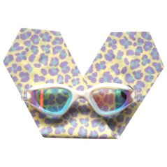 Plavecké brýle se šátkem 11 - 99let Waterplops - Leopard