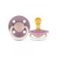 Dudlíky Rebael z přírodního kaučuku 2 ks - Misty Soft Mouse/Tornado Plum Mouse - 6-18 měsíců (velikost 2)