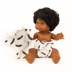 Plenka pro panenku do 34 cm By Loli - Basic - Feathers