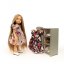 Šaty pro panenku Paola Reina a Minikane 32 cm - Spring Bloom Grey - By Loli