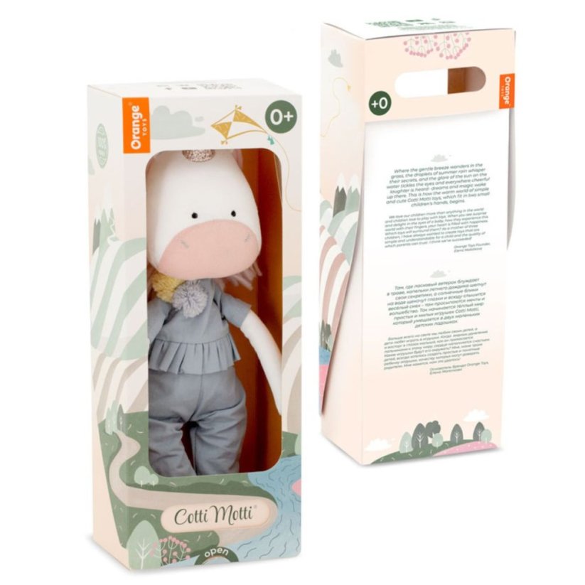 Látkový jednorožec 29 cm Orange Toys - Daphne The Unicorn -