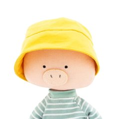 Látkové prasátko 30 cm Cotti Motti Orange Toys - Nicky