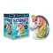 Třpytivá figurka 3D jednorožec Kitfix - Sequin art unicorn