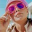 Dětské sluneční brýle s UV ochranou Bling2O - Miami beach - Raise of rose 3-14 let