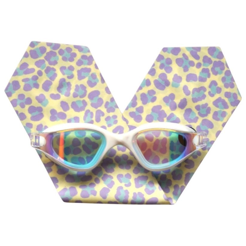 Plavecké brýle se šátkem 11 - 99let Waterplops - Leopard