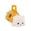 Plyšová ležící kočička v plstěném vaku Orange Toys 35 cm - Milo the White Cat