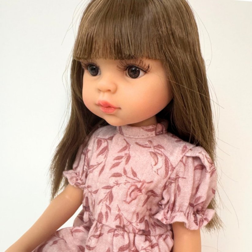 Šaty pro panenku Paola Reina a Minikane 32 cm By Loli - Romance - Birds