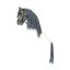 Hobby koník na tyči s ocasem By Astrup - Hobby Horse Grey