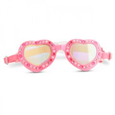 Plavecké brýle pro děti srdíčka Bling2o - Pink Lace - Bow 6+