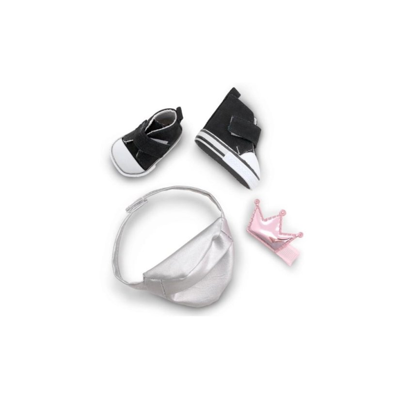 Doplňky k panence Sweet Sisters - Orange Toys - Black and pink