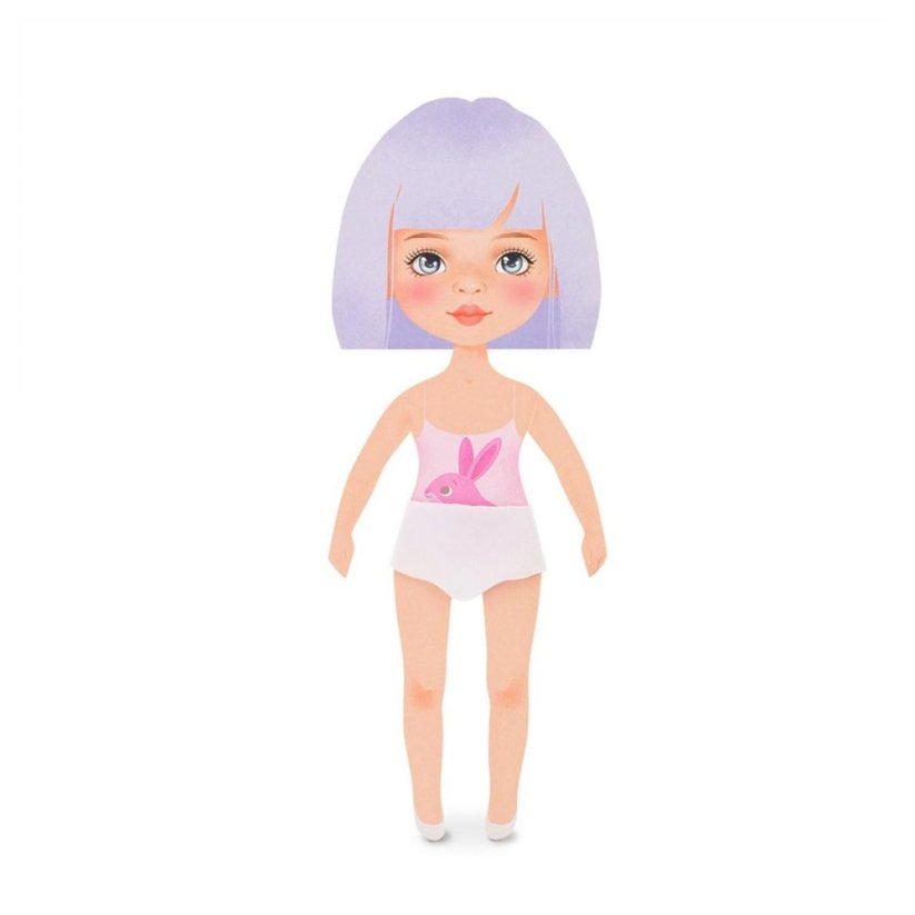 Oblečení pro panenku Sweet Sister - Purple Tulle Dress