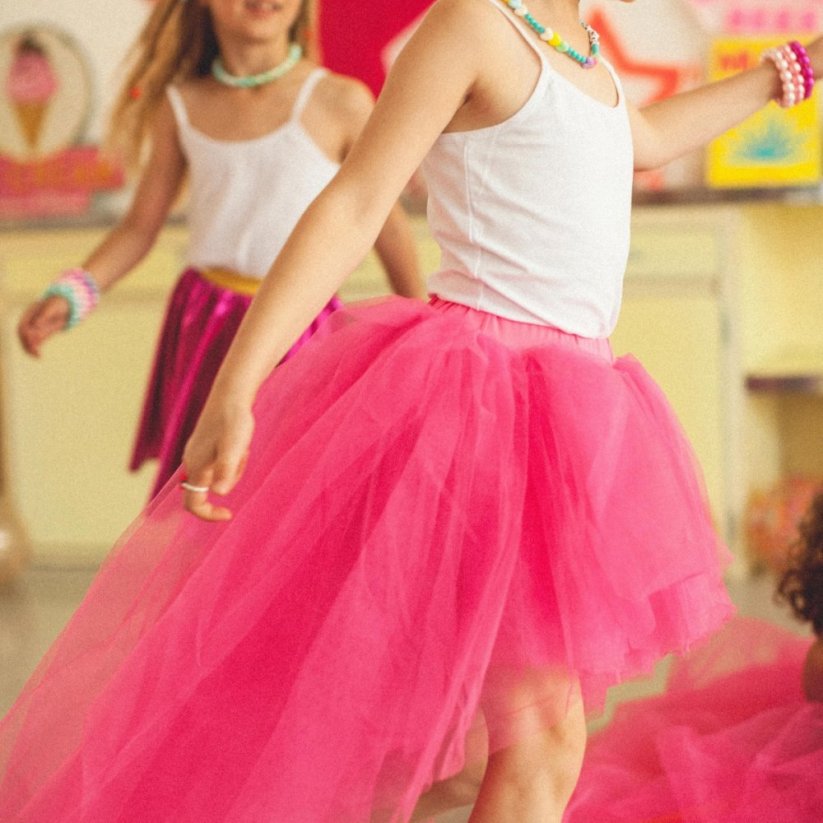 Dívčí tylová tutu sukně Ratatam - Rock Tutu Fuchsia