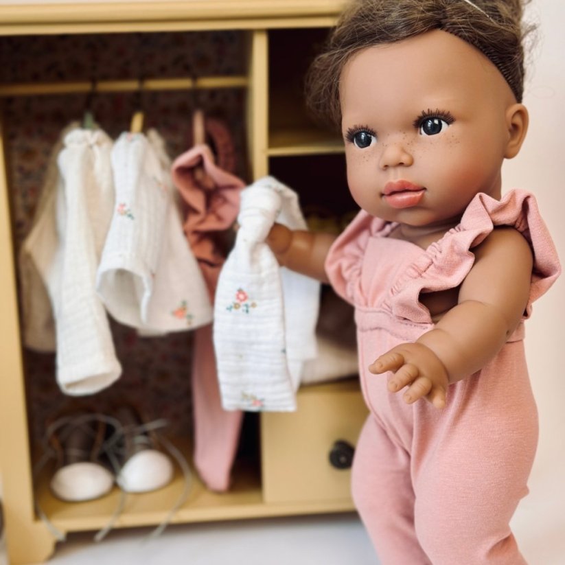 Overal pro panenku 34 cm By Loli - Mili - Old pink