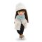 Látková panenka Orange Toys - Sweet sisters Sophie - White Fur Coat