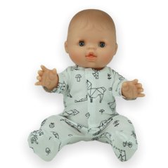 Overal pro panenku 34 cm By Loli - Baby - Origami animals