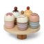 Dřevěné dortíky a podnos By Astrup - Cupcakes on cake stand