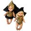 Plavky pro panenku 34 cm By Loli - Gold mermaid