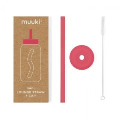 Brčko a víčko pro lahev Muuki 500 ml - Watermelon High