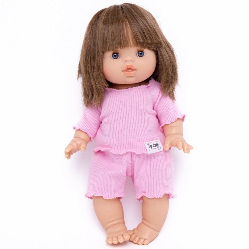 Oblečení pro panenku 34 cm By Loli - Baby Pink Summer