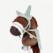 Čabraka s uzdečkou a dekou na hobby horse koníka By Astrup - Dusty Green