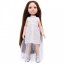 Šaty pro panenku Paola Reina a Minikane 32 cm By Loli - Glittery white