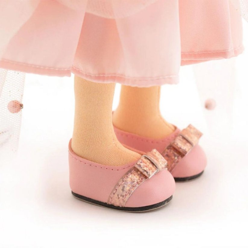 Látková panenka Orange Toys - Sweet Sisters Sunny - Light Pink Dress