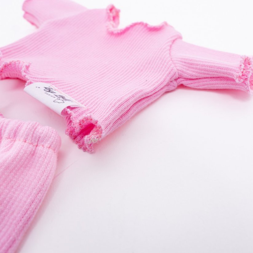 Oblečení pro panenku 34 cm By Loli - Baby Pink Summer