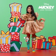 Podkolenky MADMIA - Mickey's Christmas - 3 - 5 let