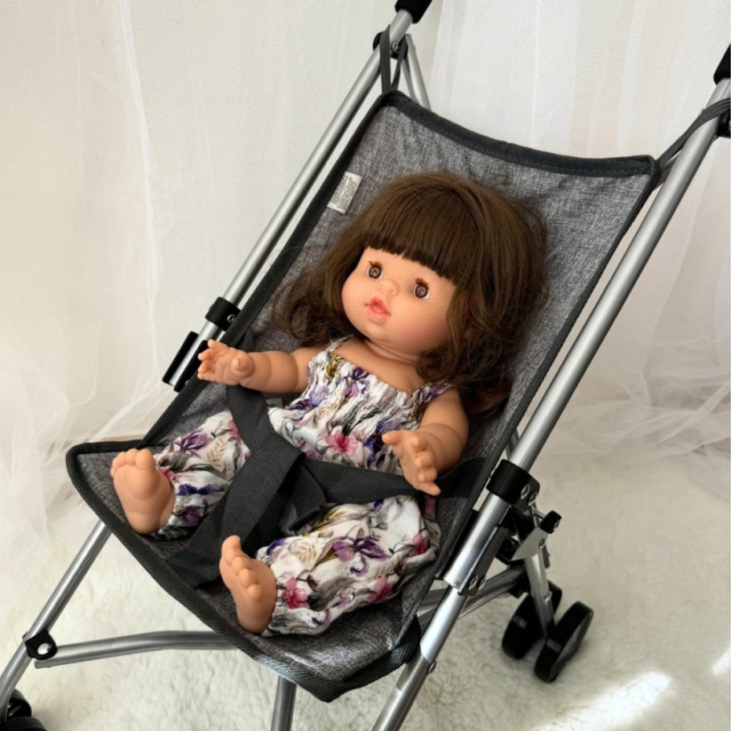 Overal pro panenku 34 cm By Loli - Romance - Iris Flowers