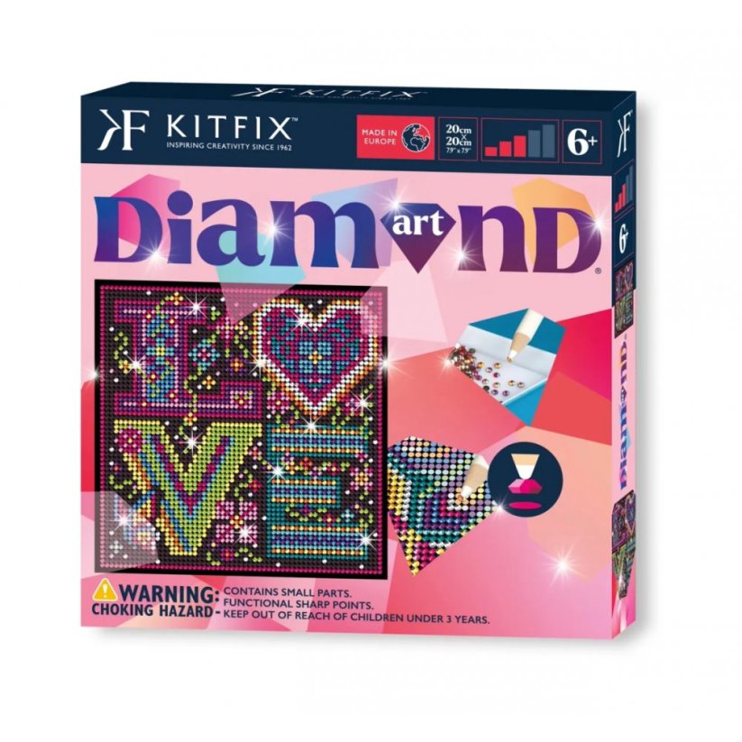 Diamantové malování love Kitfix - Classic 6+