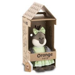 Plyšový papoušek Orange toys 25 cm - Grace sparrow avocado