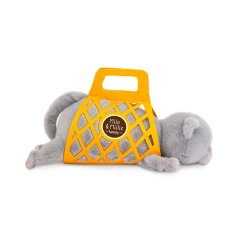 Plyšová ležící kočička v plstěném vaku Orange Toys 56 cm - Milo the Grey Cat