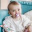 Dudlík Rebael z přírodního kaučuku 1 ks - Baby Blush - 0-6 měsíců (velikost 1)