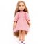 Šaty pro panenku Paola Reina a Minikane 32 cm By Loli - Romantic - Old pink