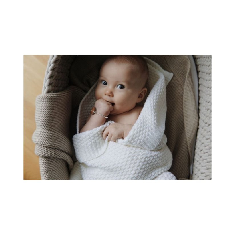 Deka ze 100% merino vlny My Memi - Light wool Collection - Pink