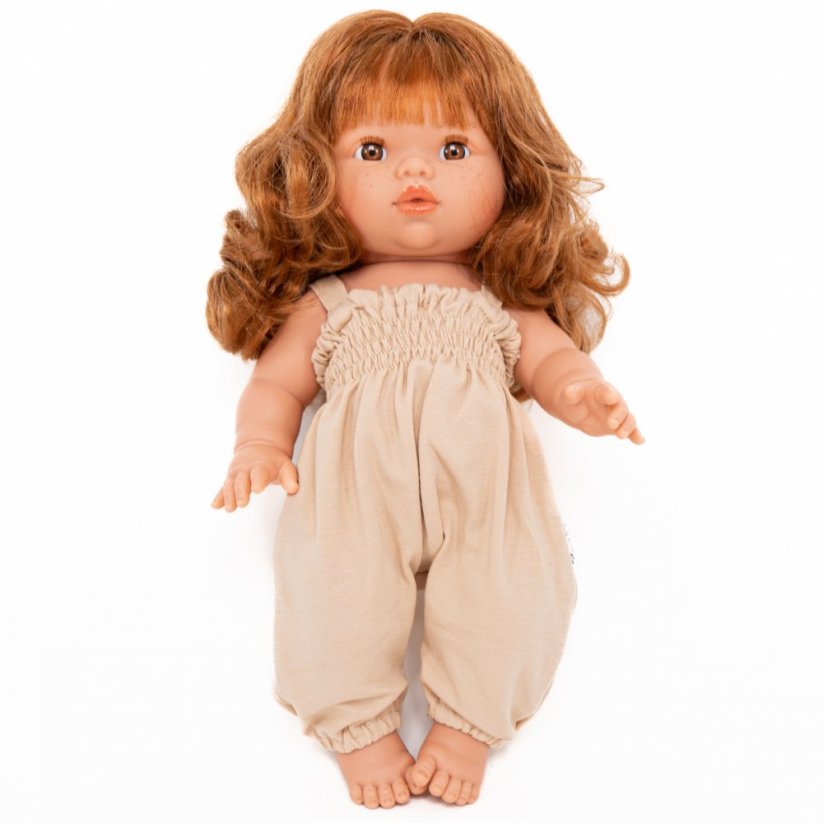 Overal pro panenku 34 cm By Loli - Romance - Beige