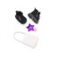 Doplňky k panence Sweet Sisters - Orange Toys - Black and Purple