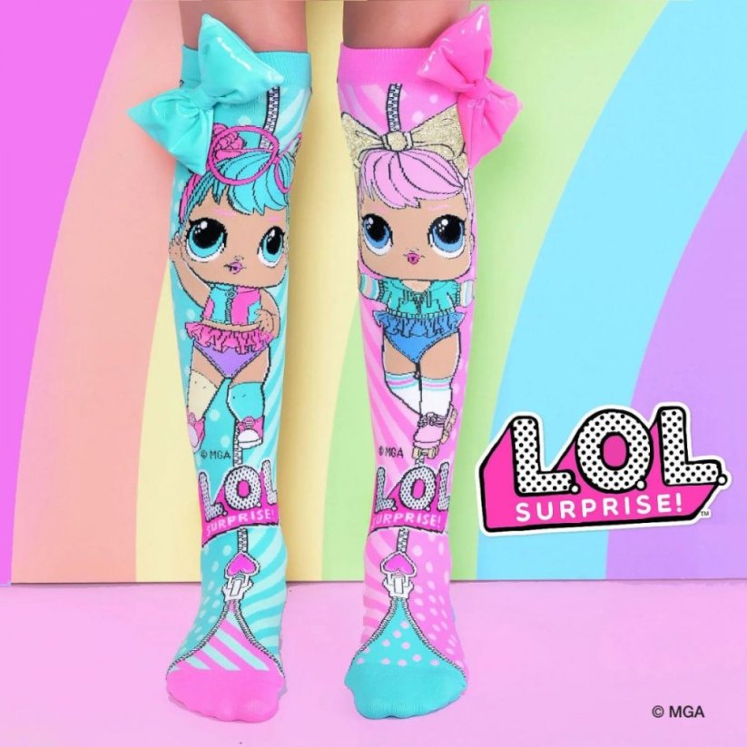 Podkolenky MADMIA - L.O.L. Dolls Bonbon - 3 - 5 let
