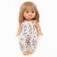 Overal pro panenku 34 cm By Loli - Romance - Flowers