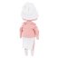 Látkové prasátko 30 cm Cotti Motti Orange Toys - Nicky in Pink jacket