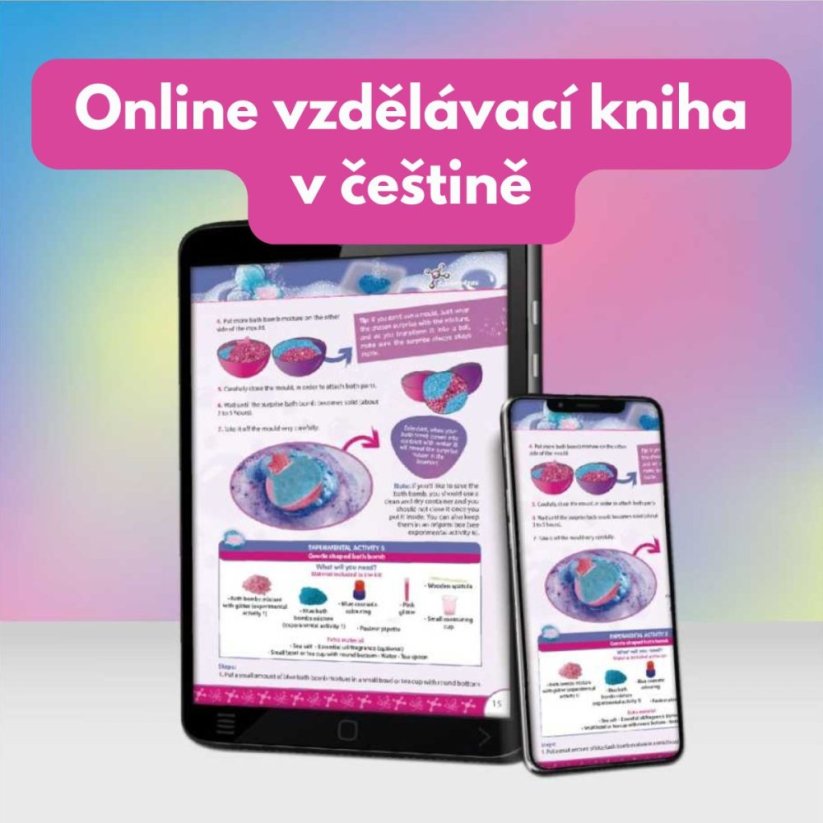 Výroba bomb do koupele Science4you - Bath Bombs 8+