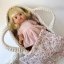 Šaty pro panenku 34 cm By Loli - Boho - Corduroy pink