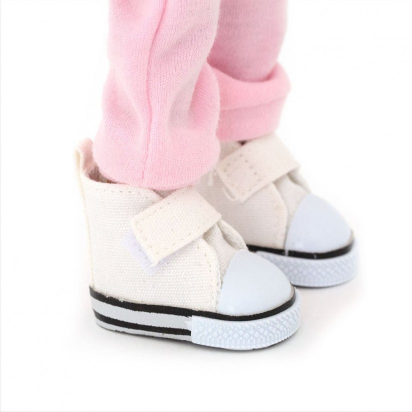 Látková panenka Orange Toys - Sweet sisters Tina - Pink Tracksuit