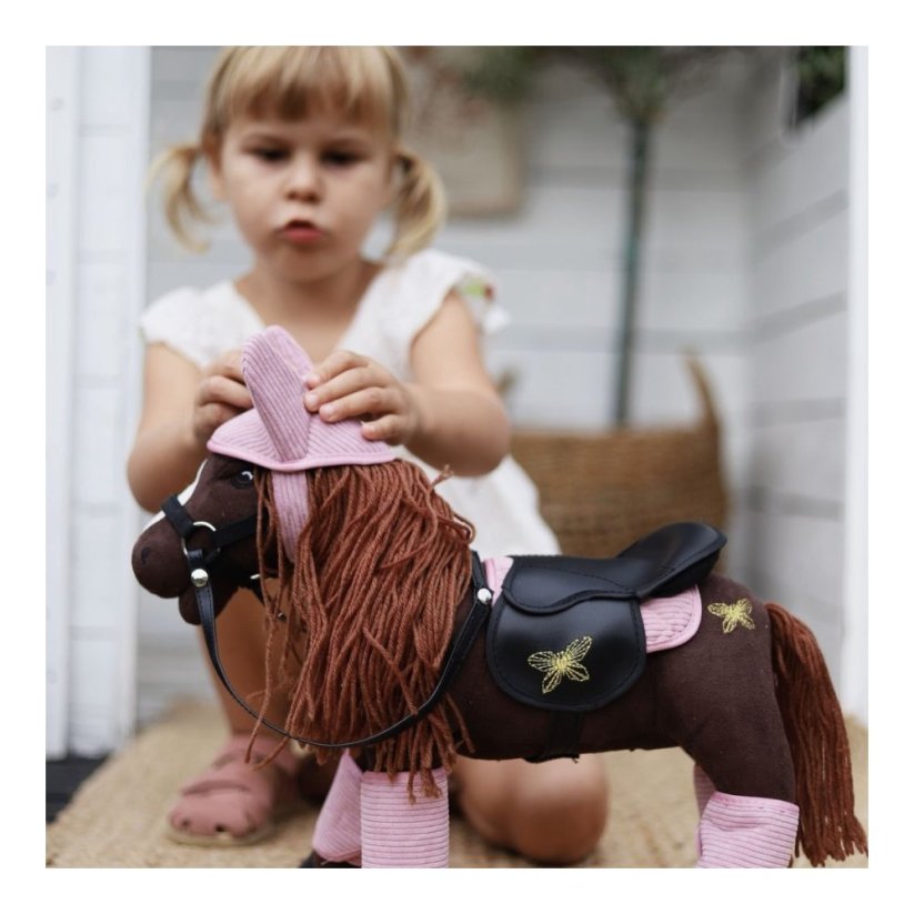 Mini koník Pixie By Astrup - Brown 30 cm