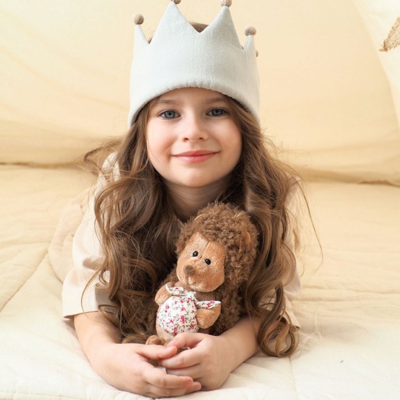 Plyšový ježek s vakem Orange toys 25 cm - Hedgehog with knapsack