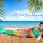 Kostým mořské panny Kuaki Mermaids - Mořský ocas a monofin ploutev - Aloha - L 12-15 let
