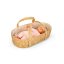 Košík pro panenku Mini Mommy By Astrup - Natural 50 cm