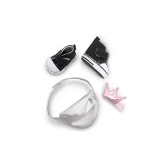Doplňky k panence Sweet Sisters - Orange Toys - Black and pink