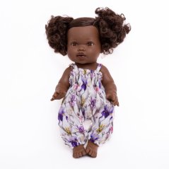 Overal pro panenku 34 cm By Loli - Romance - Iris Flowers