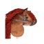 Hobby koník na tyči By Astrup - Hobby Horse Brown
